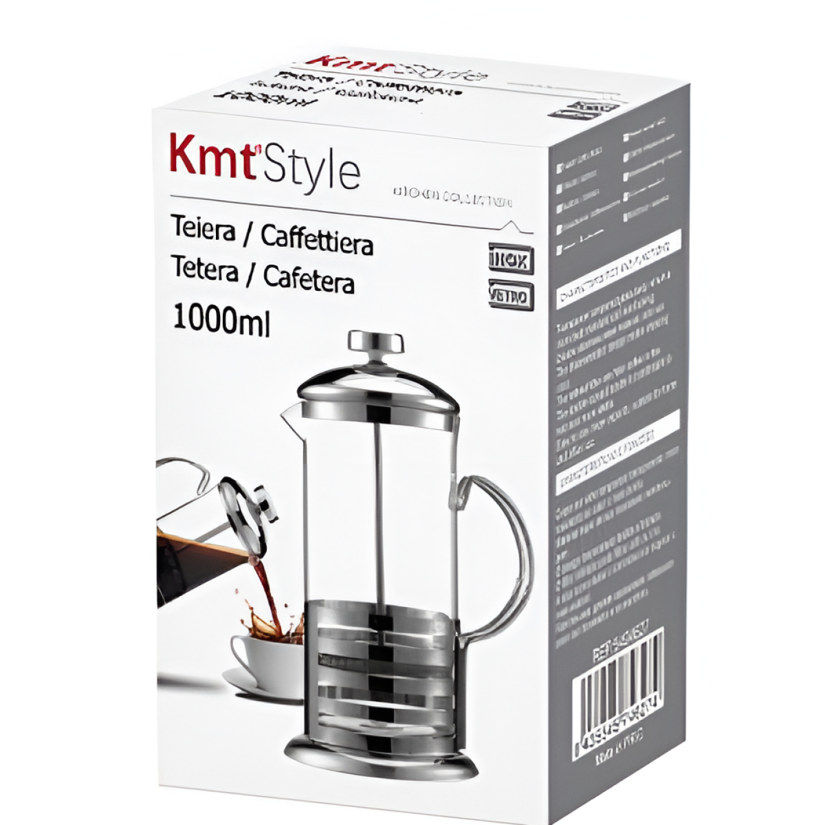 Γυάλινη Τσαγιέρα/Καφετιέρα 1000ml 5404627