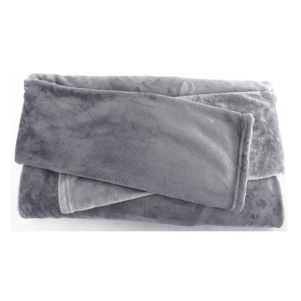 Huggle Ολόσωμη Κουβέρτα Βελουτέ Fleece με Μανίκια και Κάλυψη Ποδιών