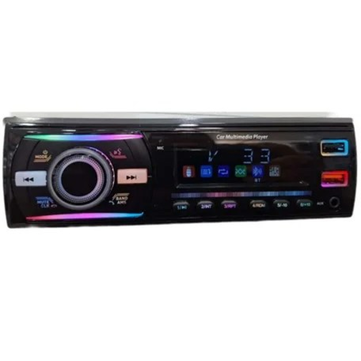 Ηχοσύστημα Αυτοκινήτου 12V με FM Ράδιο, Bluetooth & USB 792 - Μαύρο - Image 2