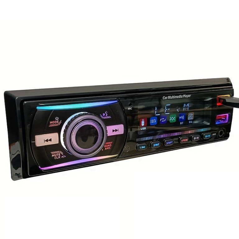 Ηχοσύστημα Αυτοκινήτου 12V με FM Ράδιο, Bluetooth & USB 792 - Μαύρο