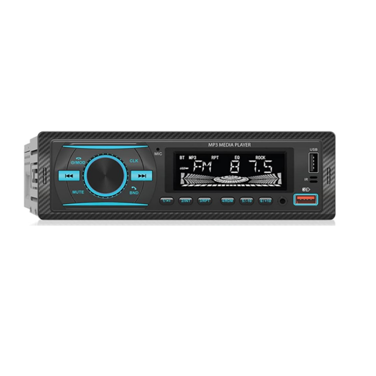 Ηχοσύστημα Αυτοκινήτου 12V με FM Ράδιο, Bluetooth & USB 925 - Μαύρο