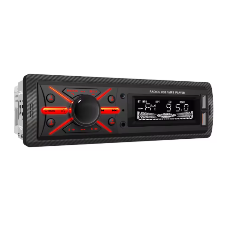 Ηχοσύστημα Αυτοκινήτου 12V με FM Ράδιο, Bluetooth & USB XY-010 Μαύρο