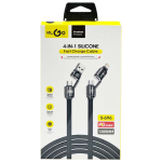 Καλώδιο Φόρτισης 4σε1 Fast Charging 240W KLGO S-696