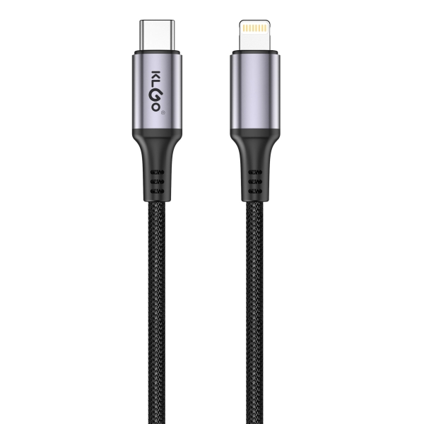 Καλώδιο Φόρτισης & Data Type-C Σε Lightning 30W Γρήγορης Φόρτισης 1m Klgo S-212