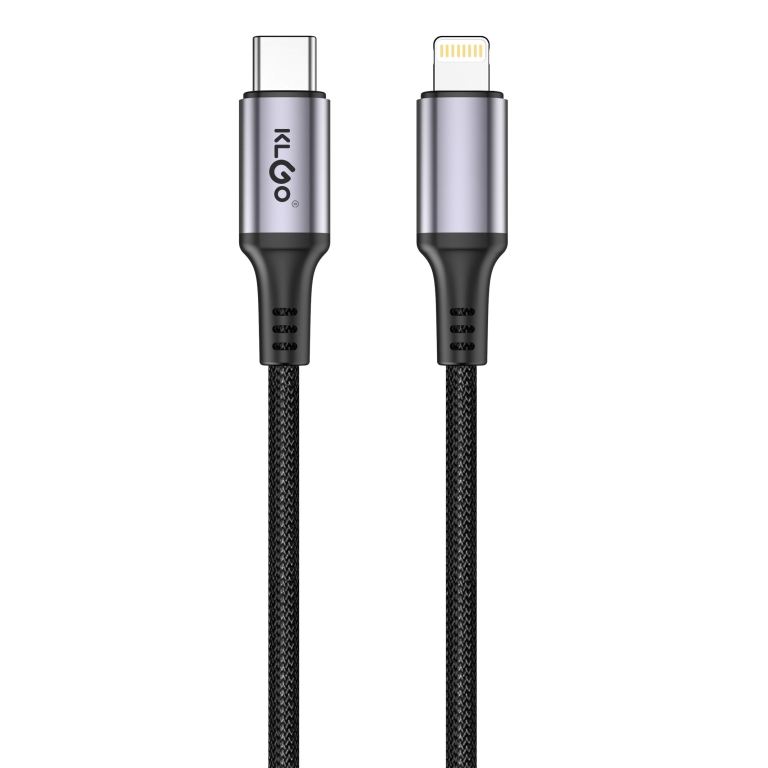 Καλώδιο Φόρτισης & Data Type-C Σε Lightning 30W Γρήγορης Φόρτισης 1m Klgo S-212