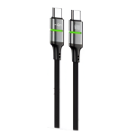 Καλώδιο Φόρτισης & Data Type-C Σε Type-C Fast Charging PD 60W 1m KLGO S-214