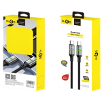Καλώδιο Φόρτισης & Data Type-C Σε Type-C Fast Charging PD 60W 1m KLGO S-214