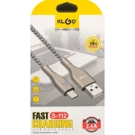 Καλώδιο Φόρτισης & Data USB-A Σε Type-C 2.4A Klgo S-112