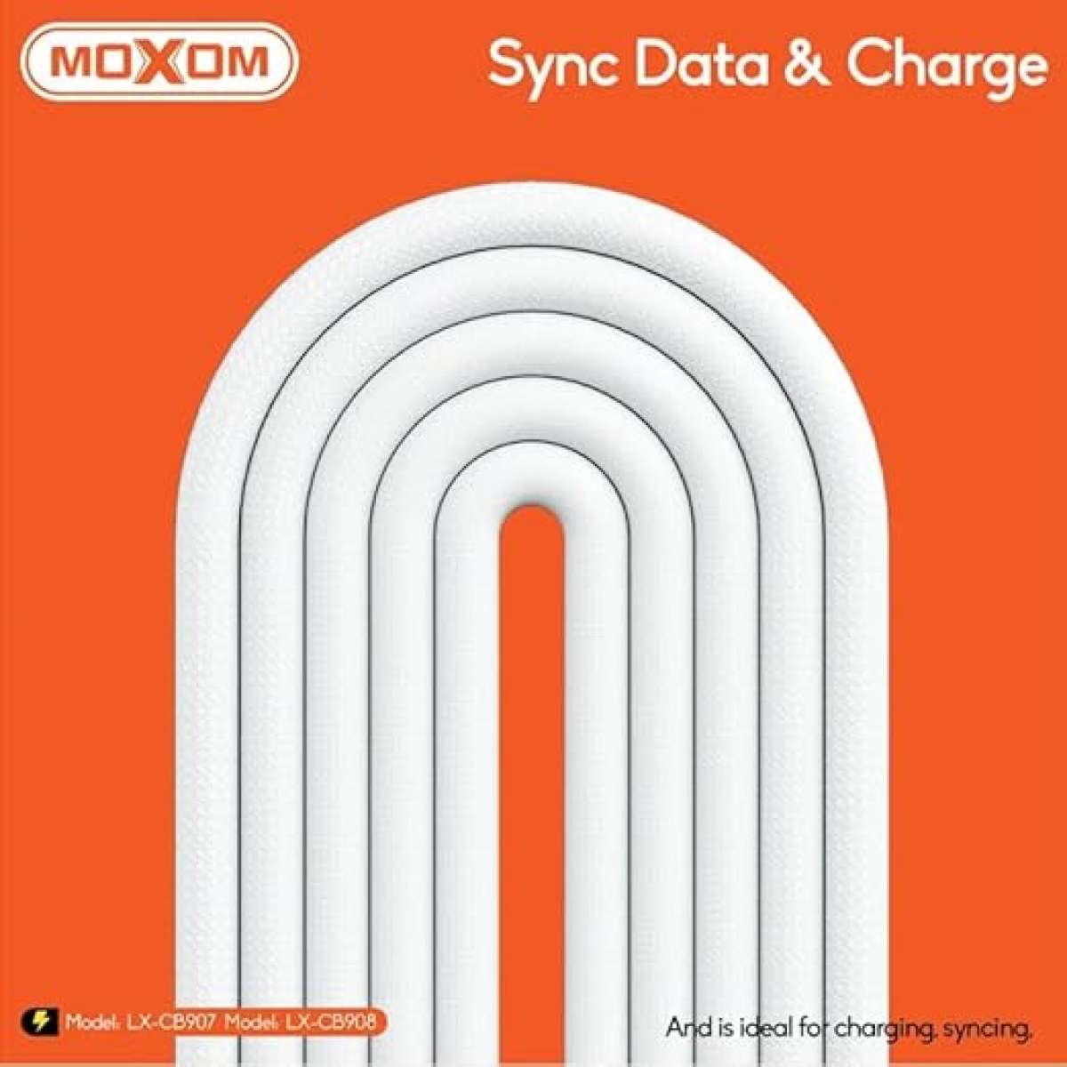 Καλώδιο Φόρτισης & Δεδομένων PD USB Type-C Σε Type-C 240W Moxom LX-CB908 - Image 2