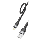 Καλώδιο Φόρτισης USB-A σε Lightning 1m 2.4A Μαύρο KLGO S-141