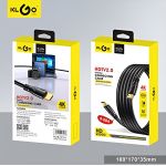 Καλώδιο HDMI HDTV 1.5m Klgo S-204
