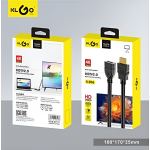 Καλώδιο HDMI HDTV 1.5m Klgo S-206