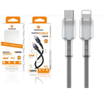 Καλώδιο Type-C to Lightning 1m 30W TN-D065 Γκρι - Image 2