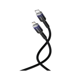 Καλώδιο Type-C to Lightning 1m 30W TN-D065 Μαύρο