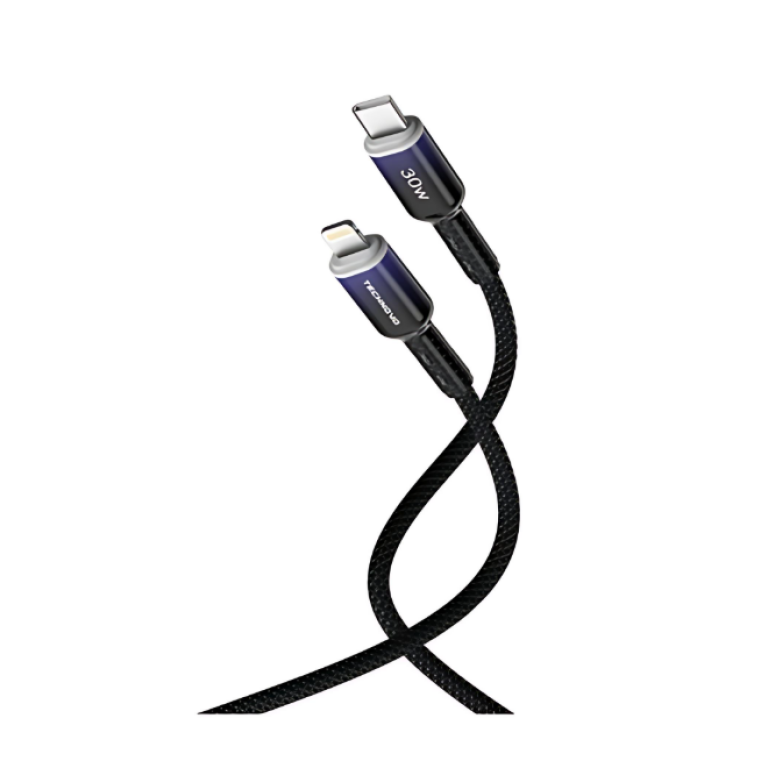 Καλώδιο Type-C to Lightning 1m 30W TN-D065 Μαύρο