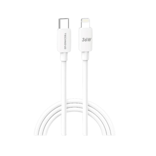 Καλώδιο Type-C to Lightning 1m 36W TN-D082 Λευκό