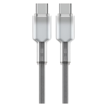 Καλώδιο Type-C to Type-C 1m 100W TN-D064 Γκρι