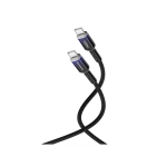 Καλώδιο Type-C to Type-C 1m 100W TN-D064 Μαύρο