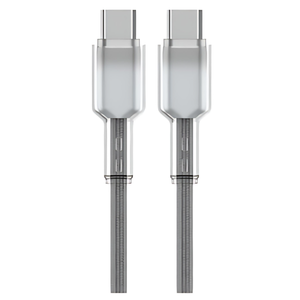 Καλώδιο Type-C to Type-C 1m 100W TN-D064 Γκρι
