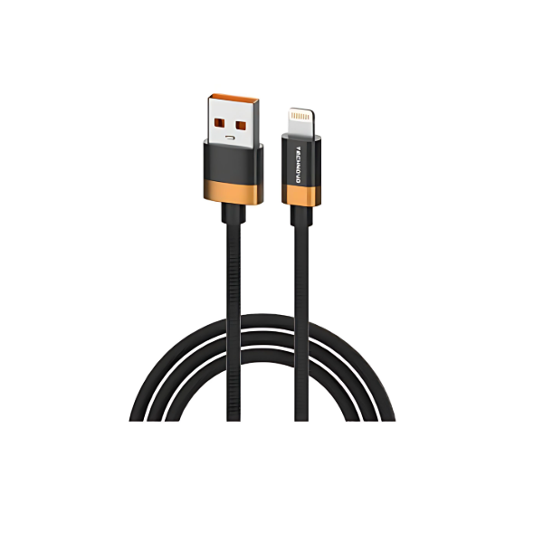 Καλώδιο USB to Lightning 2m 5A TN-D095 Μαύρο