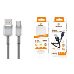Καλώδιο USB to Type-C 1m 5A TN-D062 Γκρι - Image 2