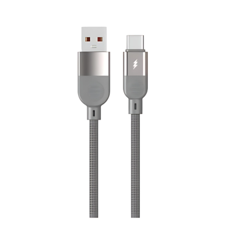 Καλώδιο USB to Type-C 1m 5A TN-D070 Γκρι