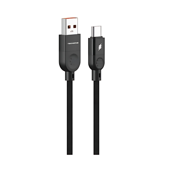 Καλώδιο USB to Type-C 1m 5A TN-D070 Μαύρο