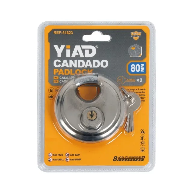 Κλειδαριά Ασφαλείας 80mm Yiad 51623 | G for Gadget