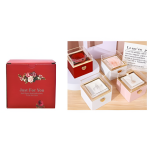 Κουτί Δώρου Πολυτελείας με Τεχνητό Τριαντάφυλλο & Θήκη Κοσμήματος 87687