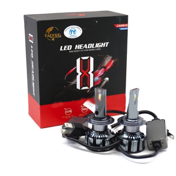 Led Λάμπες Αυτοκινήτου H7 Canbus Led 6000K Ψυχρό Λευκό 9-32V 60W 2Τμχ