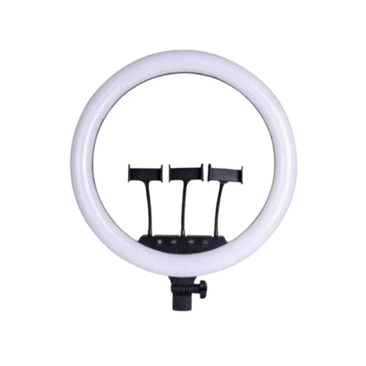 Led Ring Light LJJ-56 56cm 22'' με Τρεις Βάσεις Κινητού, Εναλλαγή Χρωμάτων και Τρίποδο - Μαύρο