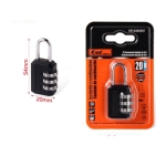 Λουκέτο Ατσάλινο 20mm Πέταλο με Συνδυασμό 2385587