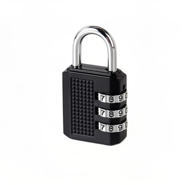 Λουκέτο Ατσάλινο 30mm Πέταλο με Συνδυασμό 2385589