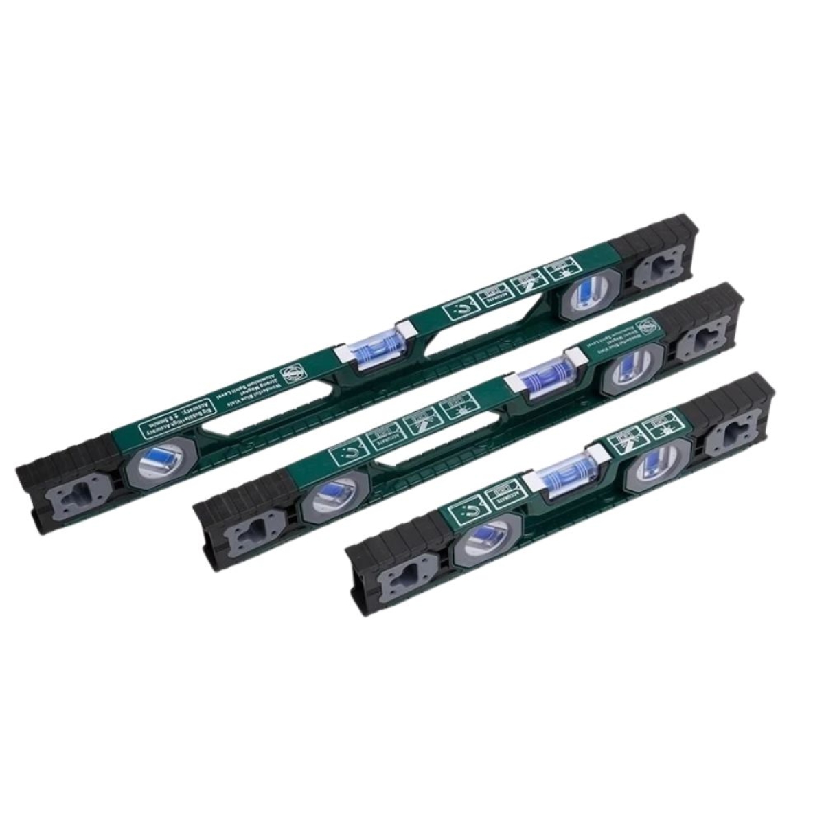 Μαγνητικό Αλφάδι Αλουμινίου 60cm με 3 Μάτια