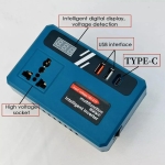 Μετατροπέας Ισχύος 120W DC 18–21V Σε AC 220V Για Μπαταρίες - Image 5