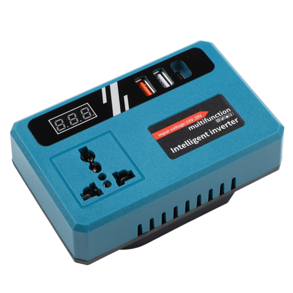 Μετατροπέας Ισχύος 120W DC 18–21V Σε AC 220V Για Μπαταρίες