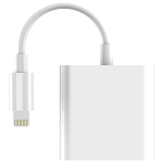 Μετατροπέας Lightning Male Σε Lightning / USB-A Female Moxom MX-AX25 - Image 2
