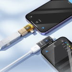 Μετατροπέας Lightning / USB-C male σε USB-A female Hoco UA36E - Image 3
