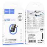 Μετατροπέας Lightning / USB-C male σε USB-A female Hoco UA36E - Image 4