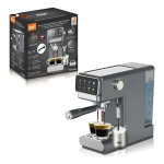 Μηχανή Καφέ Espresso 1300W 1.2lt RAF R.0208 Ασημί - Image 3