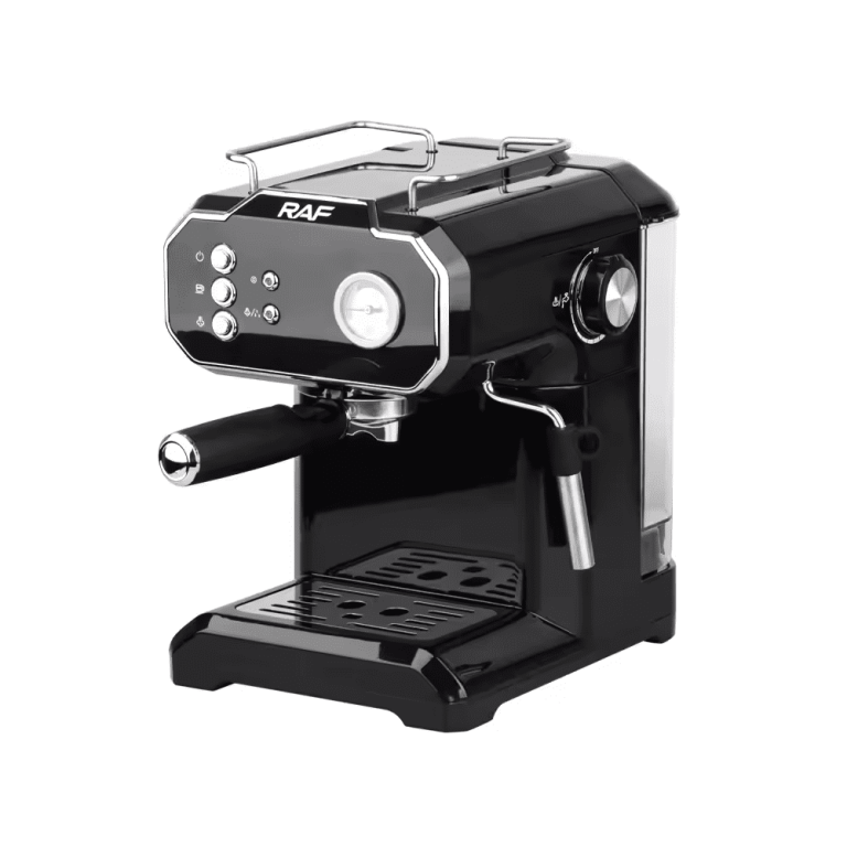 Μηχανή Καφέ Espresso & Cappuccino 20Bar 2lt 850W RAF R.104B Μαύρο