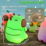 Παιδικό Φωτιστικό Σιλικόνης Capybara YH-325 - Image 6