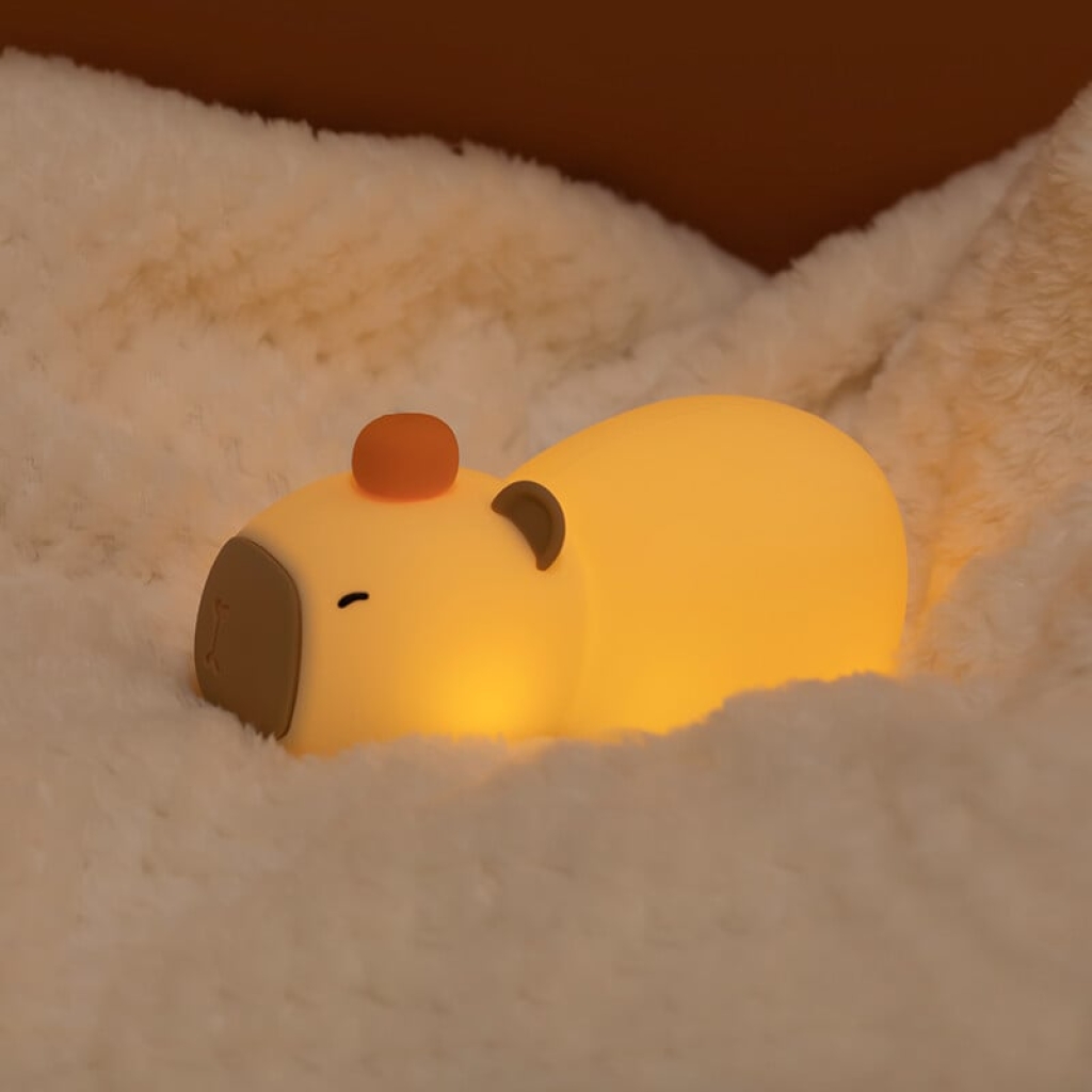 Παιδικό Φωτιστικό Σιλικόνης Sleeping Capybara YH-330