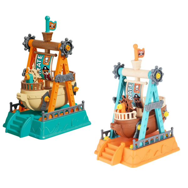 Παιδικό Παιχνίδι Συναρμολόγησης Joy DIY Amusement Park - Πειρατικό Πλοίο 1121