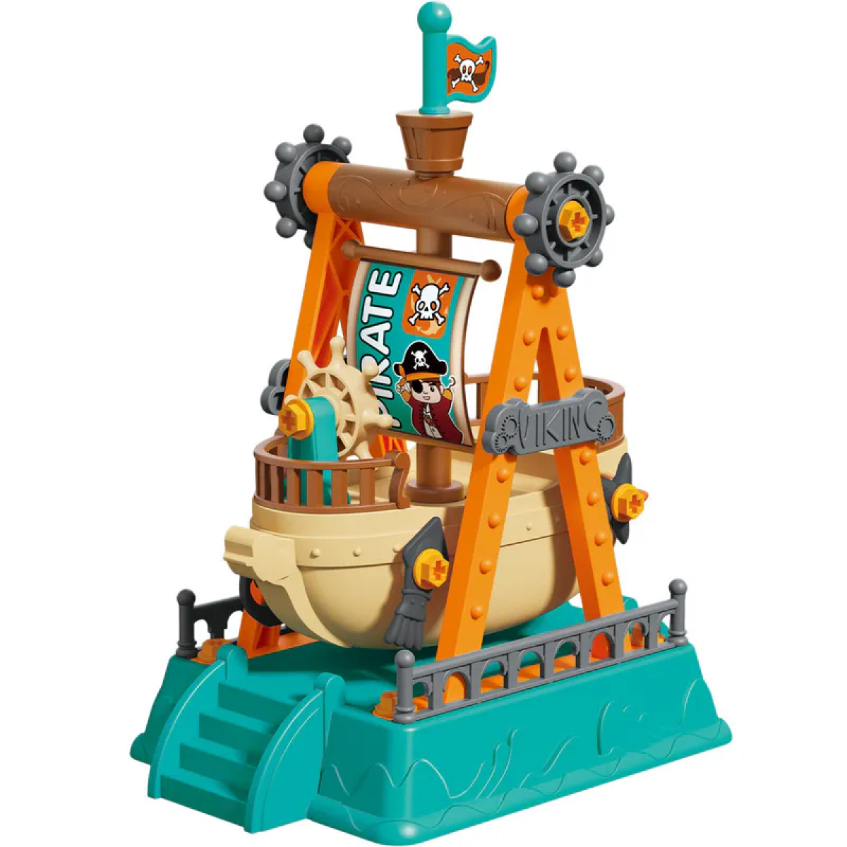 Παιδικό Παιχνίδι Συναρμολόγησης Joy DIY Amusement Park - Πειρατικό Πλοίο 1121