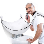 Ποδιά Ξυρίσματος με Βεντούζες - Λευκό - Image 2