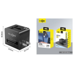 Πολυλειτουργικός Φορτιστής Ταξιδίου PD-20W Klgo LC-1