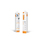Πολύπριζο με 4 Πρίζες AC & 4 Θύρες USB 2500W LDNIO SE1-C Λευκό - Image 3