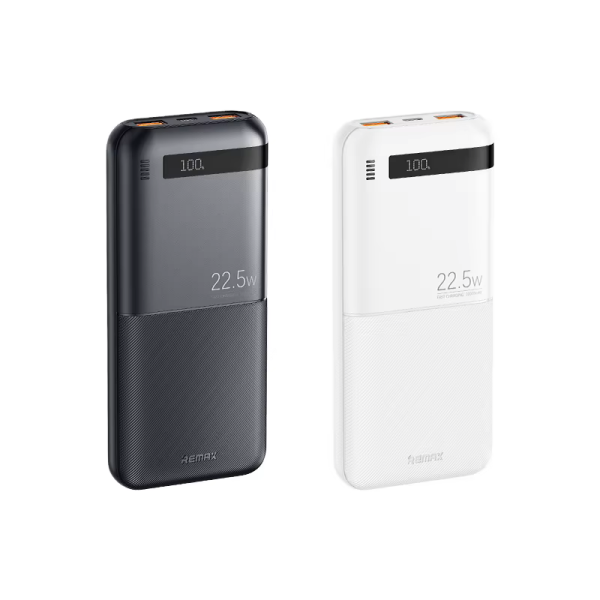 Power Bank 10000mAh 22.5W με 2 Θύρες USB-A και Θύρα USB-C Remax RPP-71