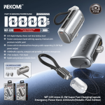 Power Bank Γρήγορης Φόρτισης 22.5W 10000mAh Wekome WP-109 - Image 4